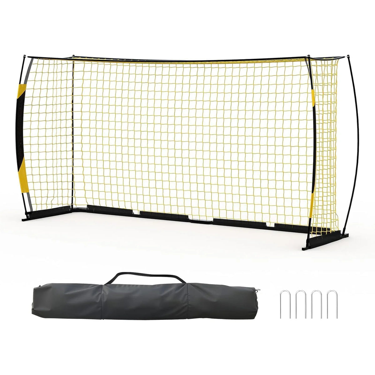 HiMISS Portable Heavy Duty Foldable Soccer Goal With Carry Bag