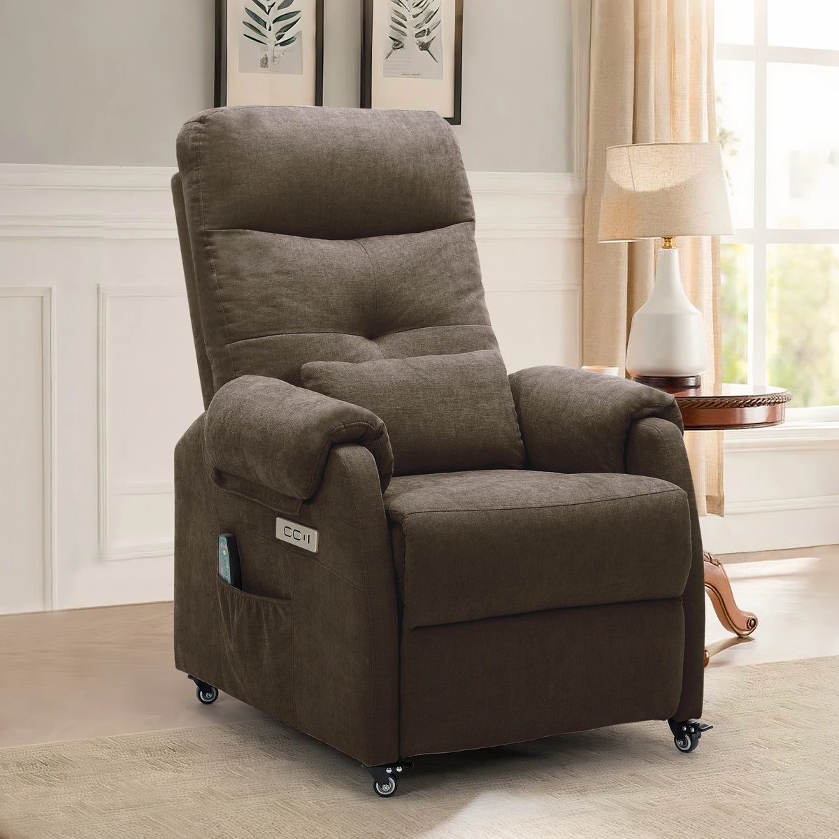 KORSER Power Recliner Chair With USB Ports For Small Spaces