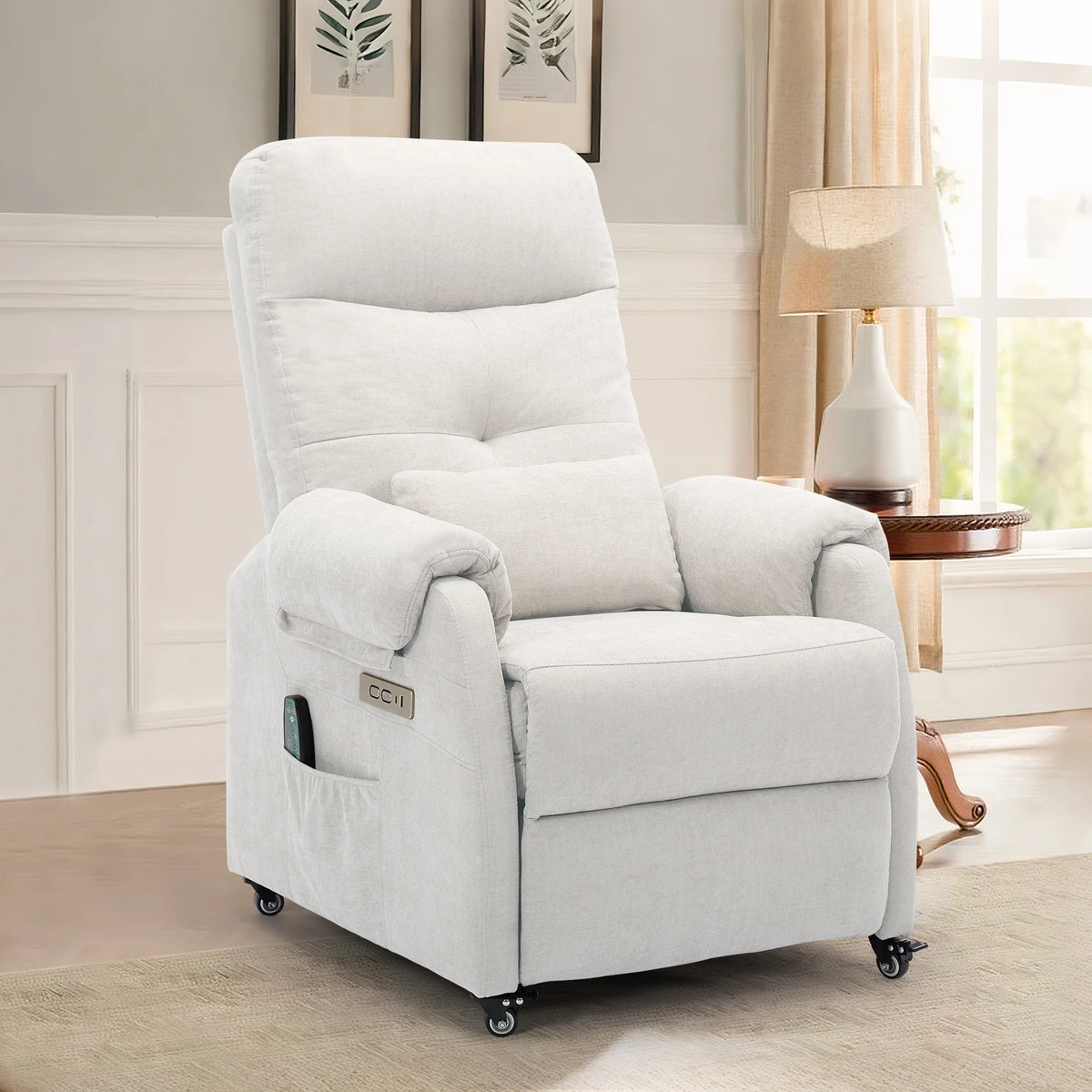 KORSER Power Recliner Chair With USB Ports For Small Spaces