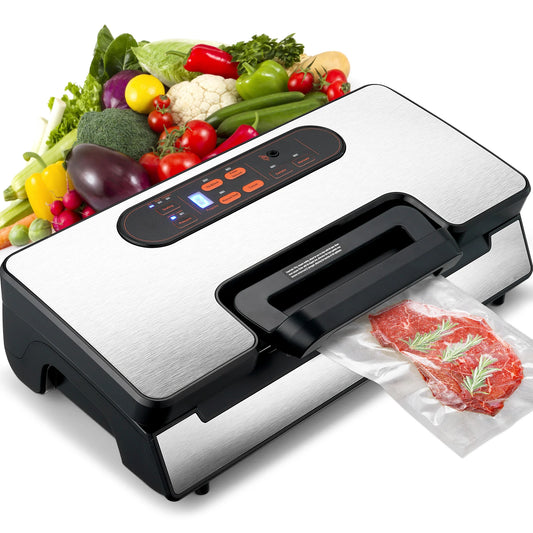SucceBuy Vacuum Sealer Machine for Fresh Food Storage and Packaging